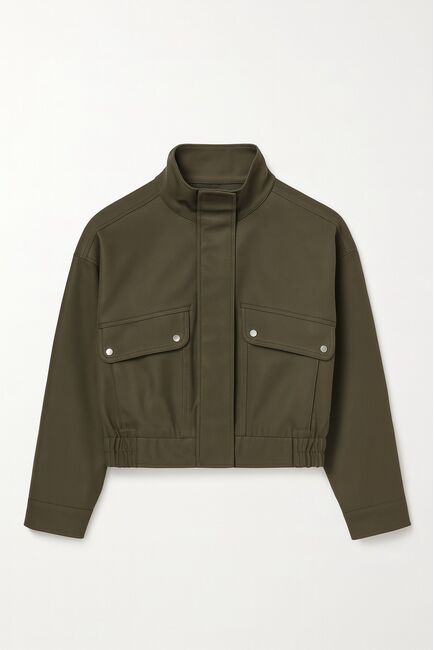 Жакет женский цвет хаки-MS5111 от  