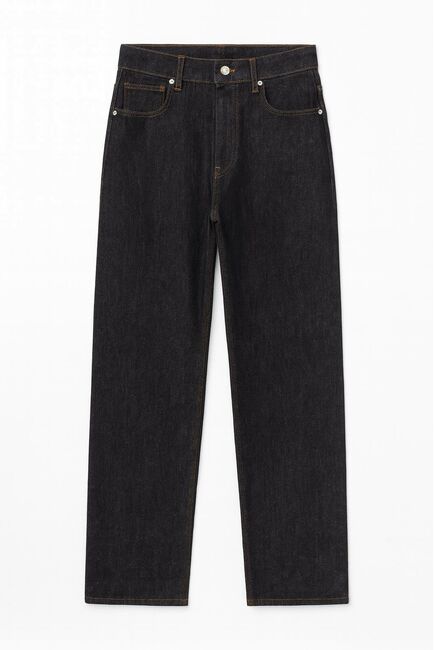 Джинсы женские  из хлопка темно-синие 545026 от Luisa Wang 