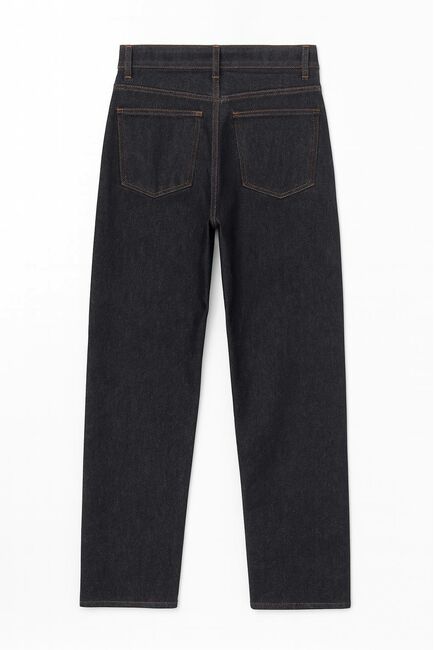 Джинсы женские  из хлопка темно-синие 545026 от Luisa Wang 