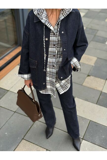 Жакет джинсовый из хлопка  LW-555001 от Luisa Wang 