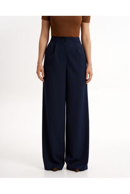 Женские брюки синие TR042-1002 от byME 