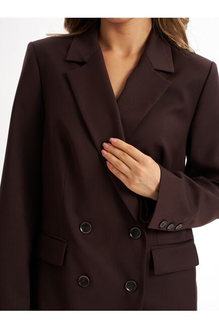 Жакет в коричневом  цвете J1-1003 от byME 