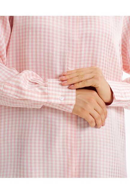 Женская рубашка из конопли и вискозы-9026 от byME 