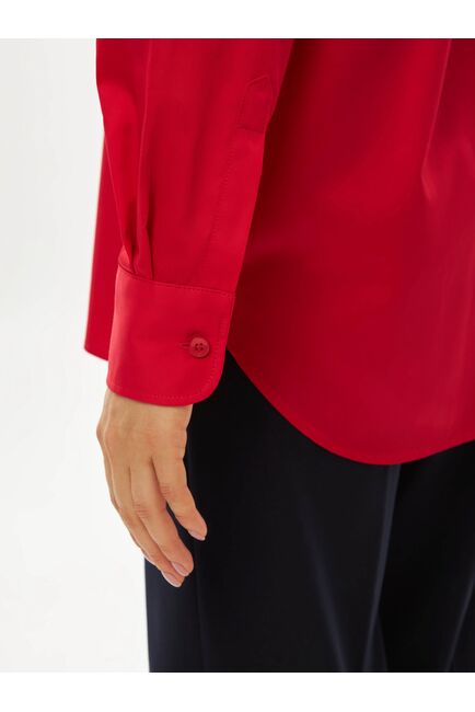 Женская рубашка красная-9042 от byME 