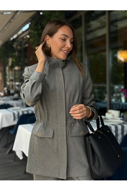 Жакет в сером цвете MS5135 от  