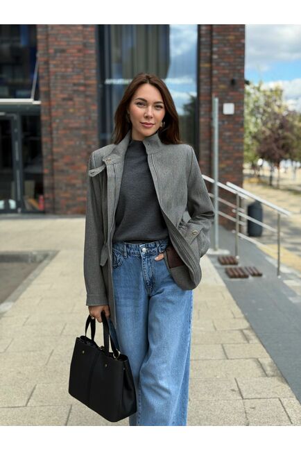 Жакет в сером цвете MS5135 от  