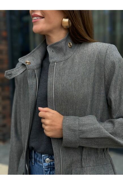 Жакет в сером цвете MS5135 от  