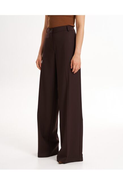 Женские брюки темный шоколад TR016-1004 от byME 