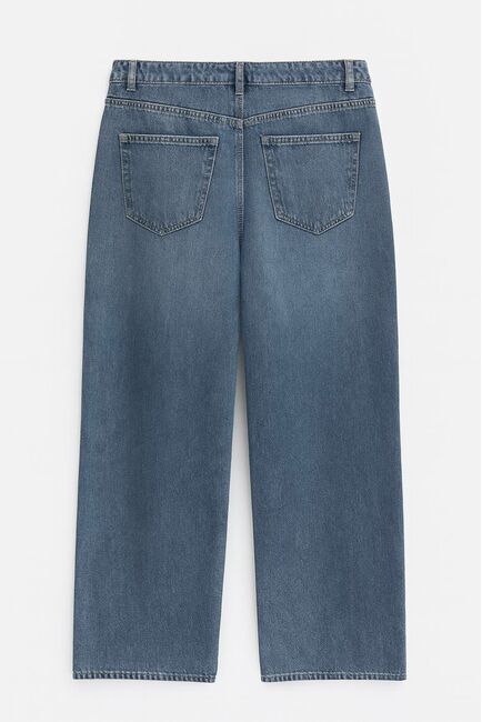 Женские джинсы 86373-800 деним синий с шнурком на поясе от ByME 