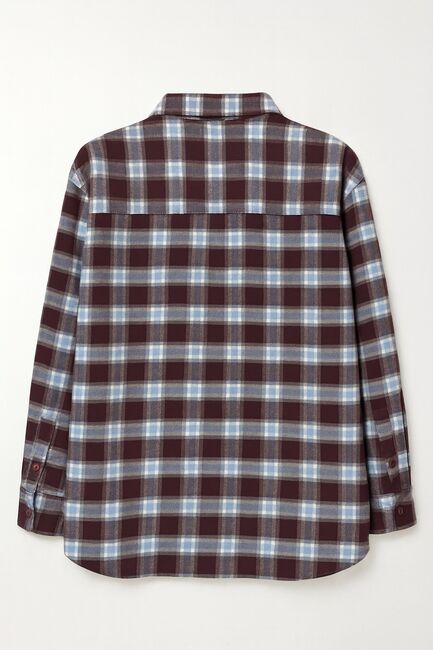 Женская рубашка фланелевая из хлопка-9029 от ByME 