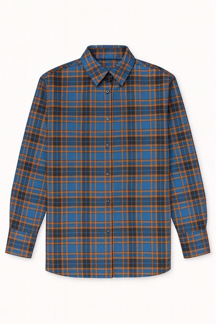 Женская рубашка фланелевая из хлопка-9031 от byME 