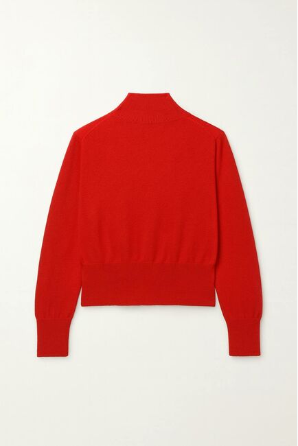 Кардиган из шерсти с добавлением  шёлка LWWN-205014-red от LW 