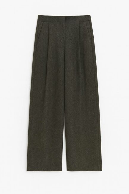 Брюки темно серые из шерсти-5313 от  