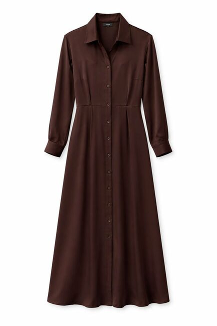 Женское платье коричневое-025040 от LW 