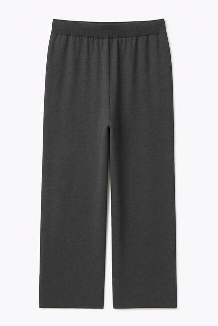 Брюки серые из хлопка и акрила -MQ061 от byME 