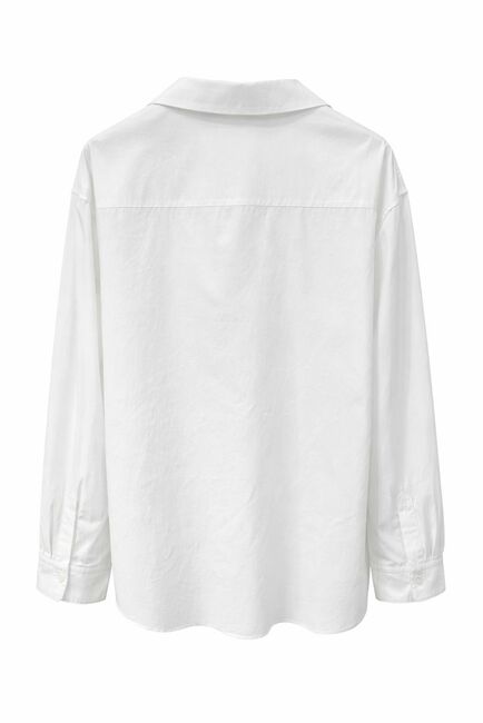 Рубашка из хлопка  в белом цвете  Y265223 от  