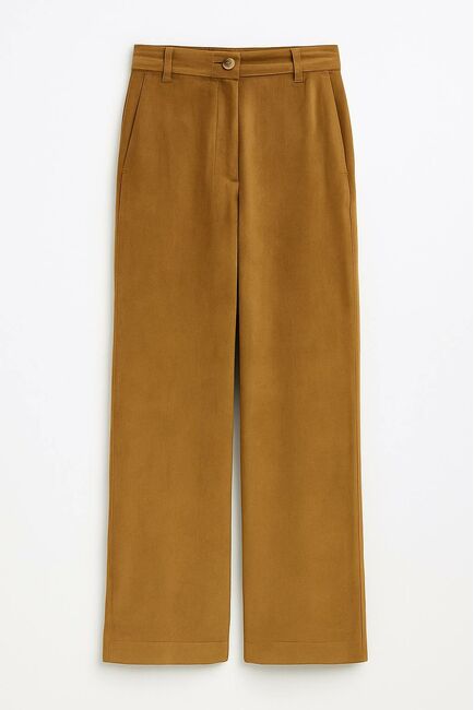 Женские брюки из вельвета коричневые MS5312-velvet от  