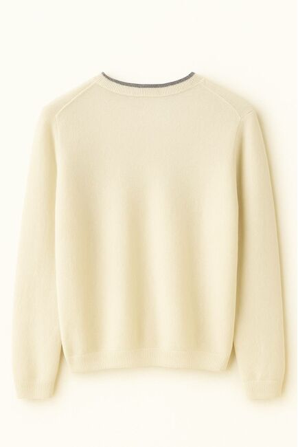 Джемпер из кашемира молочный-01B10156 от byME 