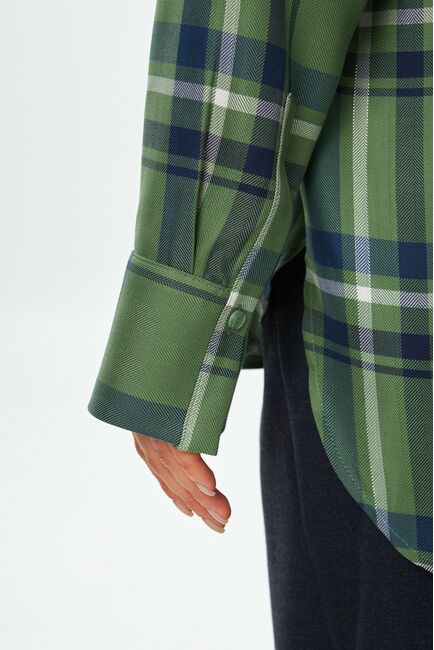 Женская рубашка под пуговицы -9049 от byME 