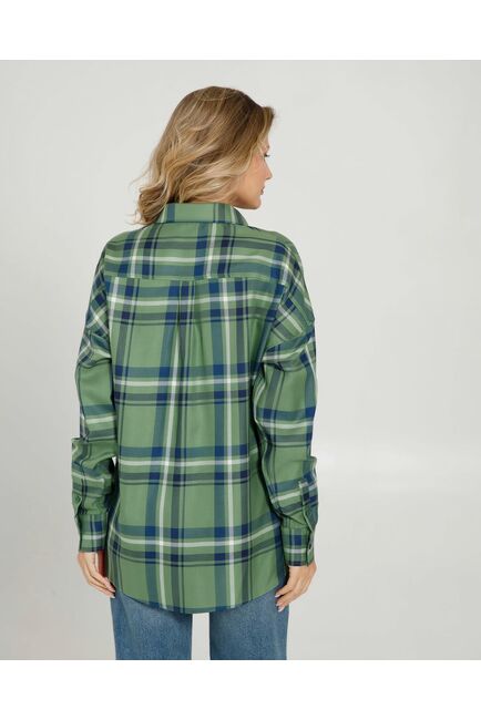 Женская рубашка под пуговицы -9049 от byME 