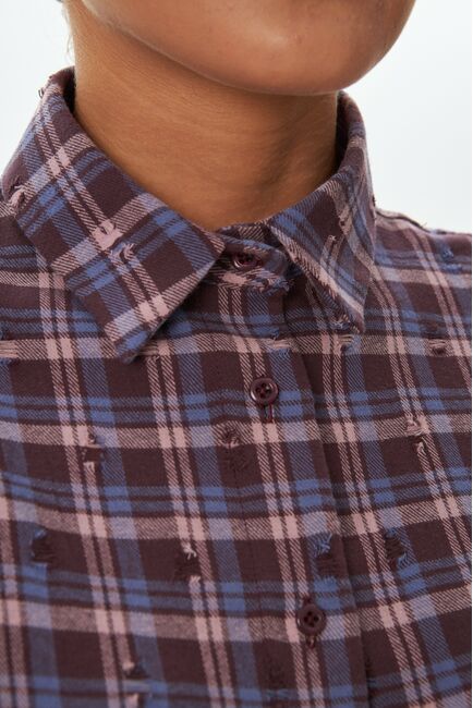 Женская рубашка фланелевая из хлопка-9050 от byME 