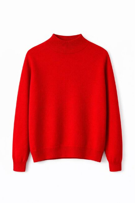Джемпер из кашемира красного цвета-S83008 от byME 