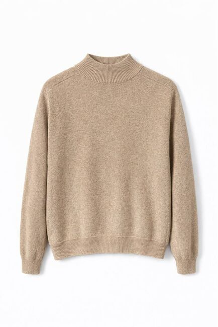Джемпер из кашемира коричневый-S83008 от byME 