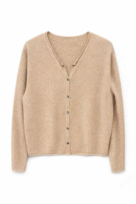 Кардиган из кашемира бежевый-82023 от byME 