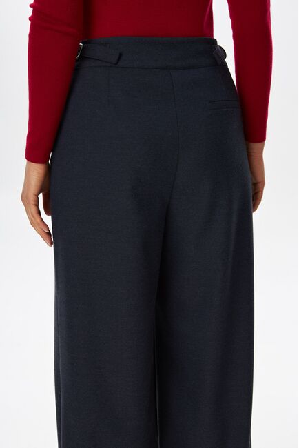 Женские брюки с защипами синие TR17-1003 от byME 