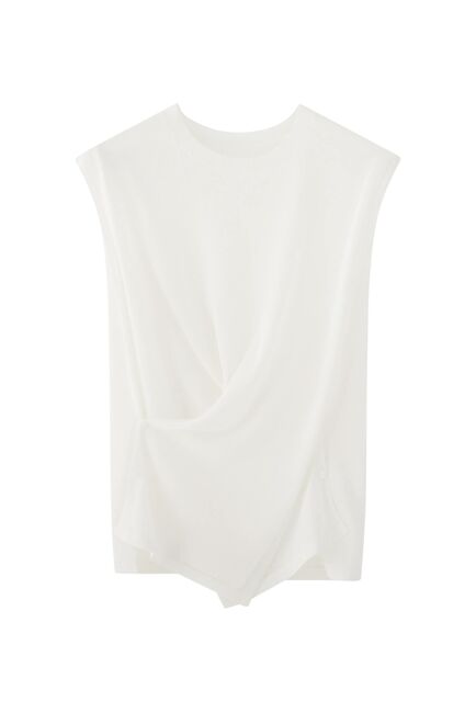 Топ молочный из лиоцелла-LSE638-white от byME 