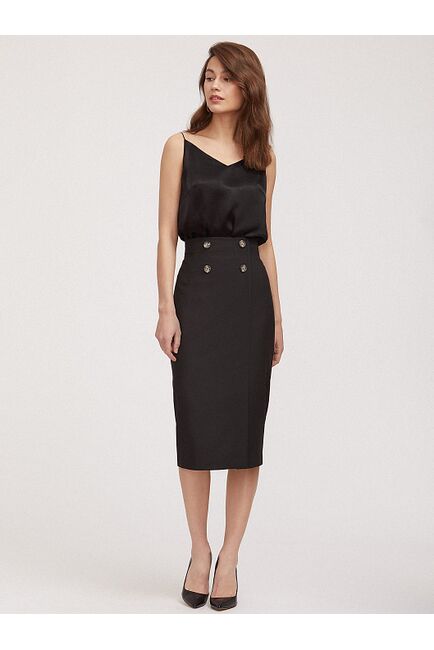 Юбка-карандаш с пуговицами от byME 