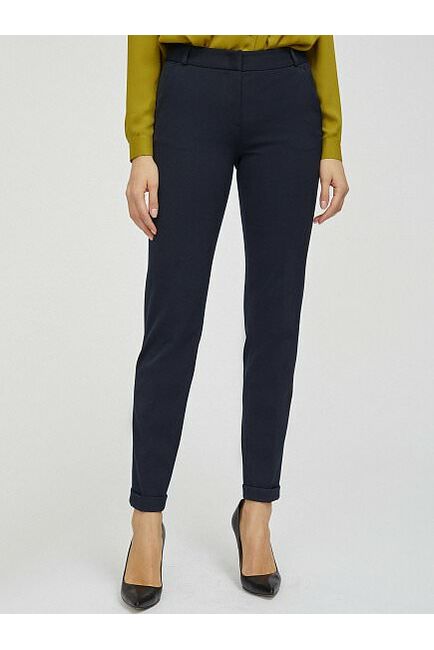 Брюки из поливискозы с отворотами от  