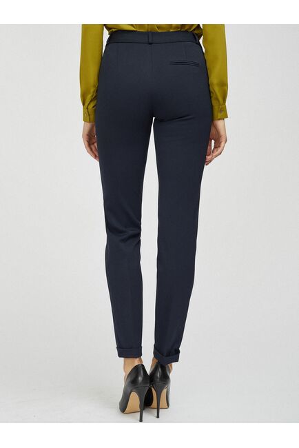 Брюки из поливискозы с отворотами от  