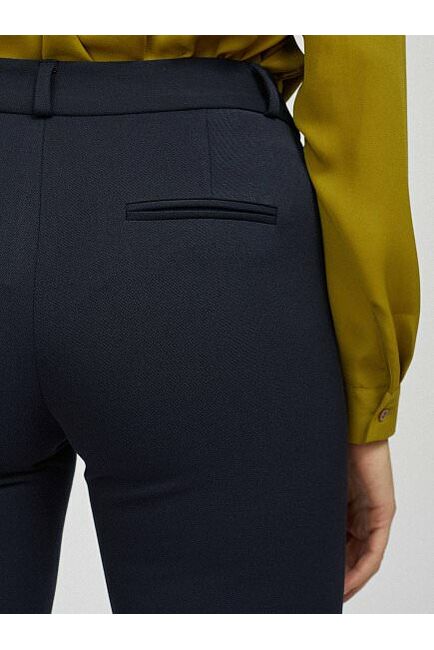 Брюки из поливискозы с отворотами от  