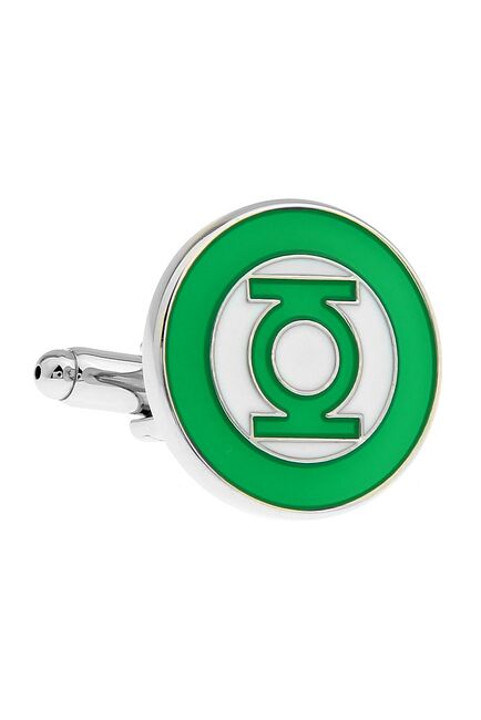 Запонки зеленый фонарь - 10048 от  