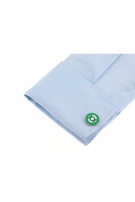 Запонки зеленый фонарь - 10048 от  