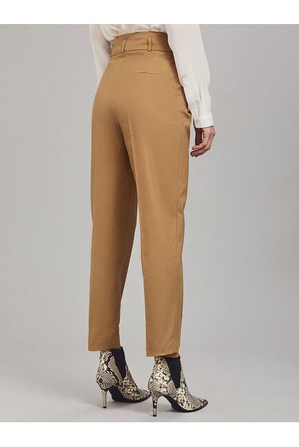 Укороченные брюки из хлопка от byME 