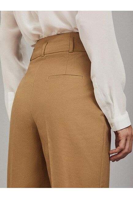 Укороченные брюки из хлопка от byME 