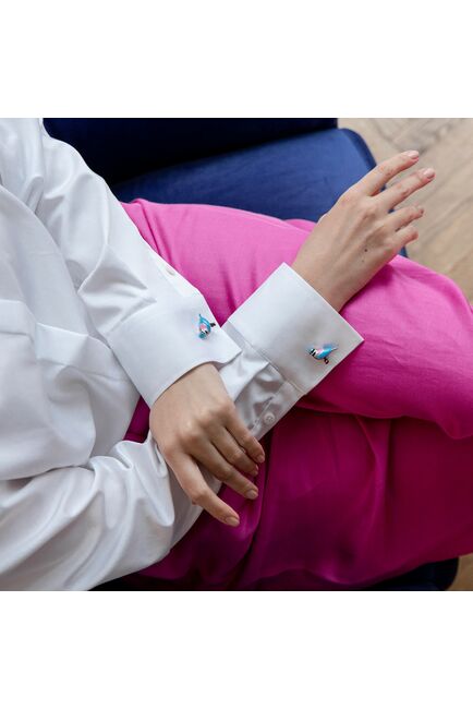 Запонки с фигурками птиц - 190589 от  