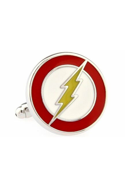 Запонки эмблема Человек-молния - 10049 от  