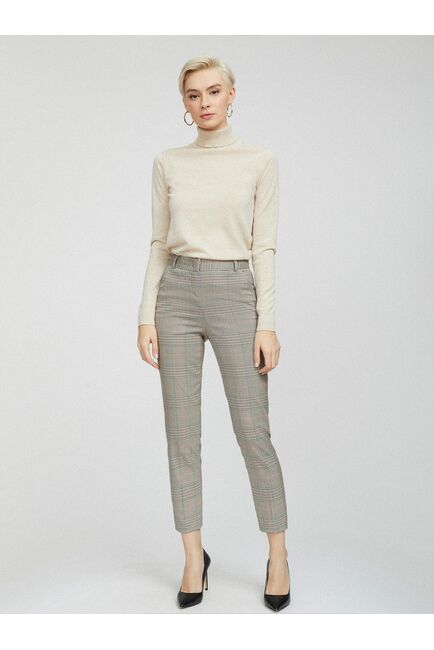 Брюки в крупную клетку от byME 