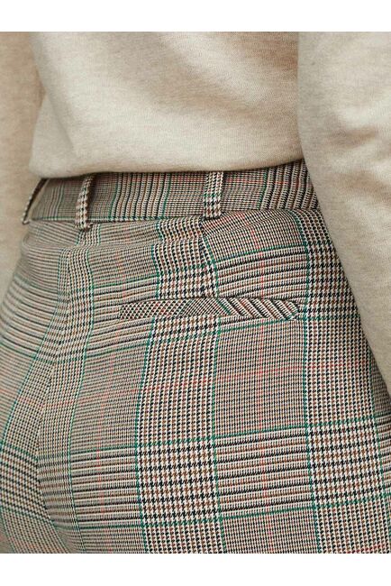 Брюки в крупную клетку от byME 