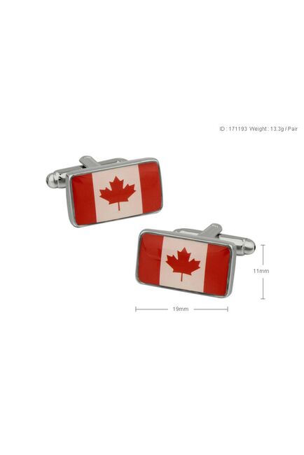 Запонки флаг Канады - 171193 от  