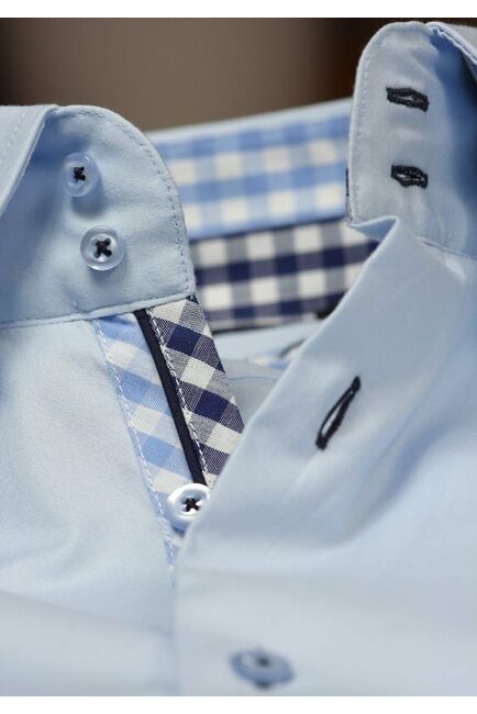 Мужская рубашка голубая - 50218 от  