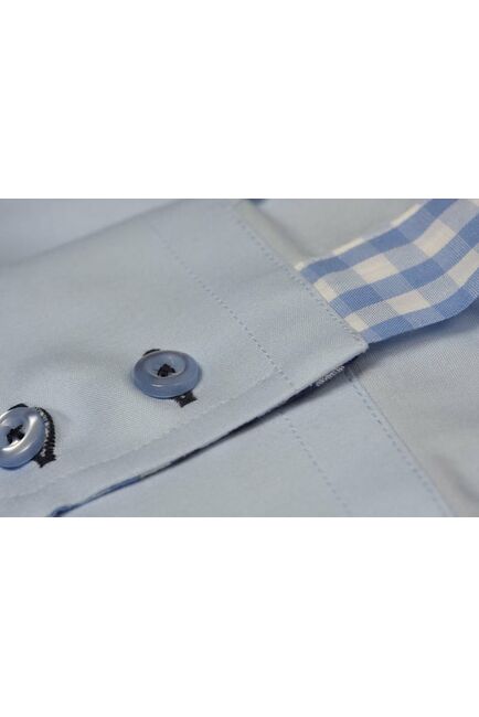 Мужская рубашка голубая - 50218 от  