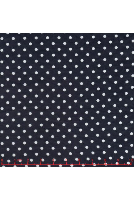 Женская рубашка под запонки черная в горох - 5111 от  