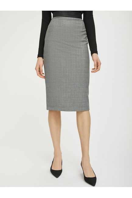 Юбка с кожаным поясом от byME 