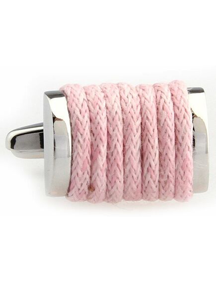 Запонки брусок в розовой обмотке - 150884 от  