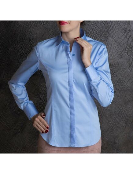 Голубая женская рубашка - 7147 от Tonelli 
