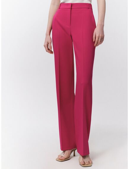 Женские классические брюки со стрелками ярко-розовые от ByME 